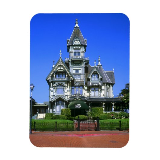 ザカーソンマンションインユレカ（カリフォルニア） マグネット (縦)