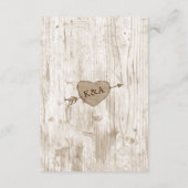 ザカーディドハート結婚ツリーズコレクション詳細 エンクロージャーカード (裏面)