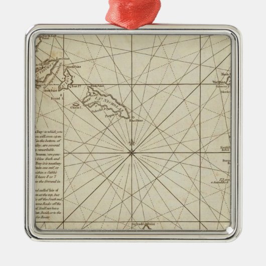 ザカーボベルド諸島 メタルオーナメント (正面)