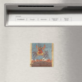 ザカー飛んでいるペット マグネット (インサイチュ (食洗機))