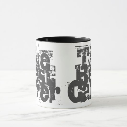 ザカ最高のーラー – 2トーンのコーヒーマグ マグカップ (中央)