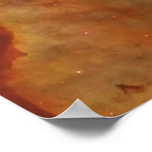 ザカ素晴らしリーナネブラNGC 3372スター誕生 ポスター (角)