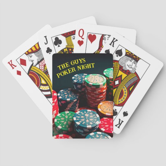 ザガイズトランプのポーカーナイト トランプ (裏面)