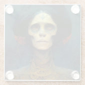 ザガウンレディファンタジーSF ガラスコースター (裏面)