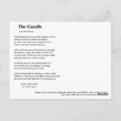 ザガゼル ポストカード (裏面)