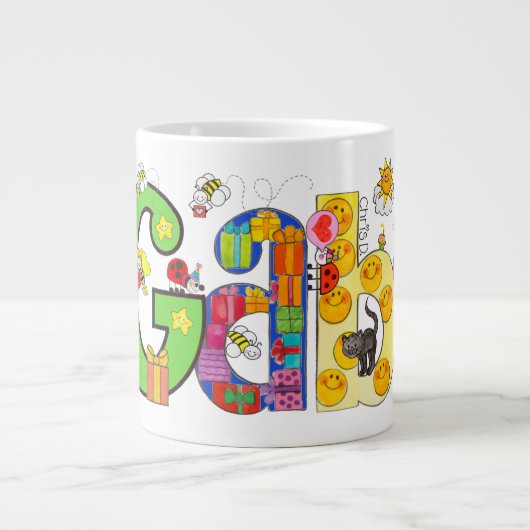 ザガベジャンボマグ ジャンボコーヒーマグカップ (正面)