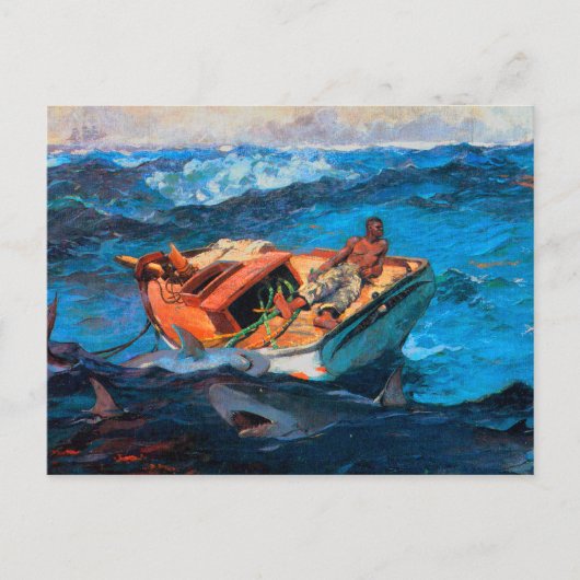 ザガルフストリームバイウィンスローホーマー ポストカード (正面)