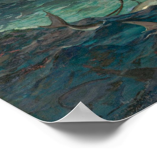 ザガルフストリーム | Winslowホーマー | ポスター (角)