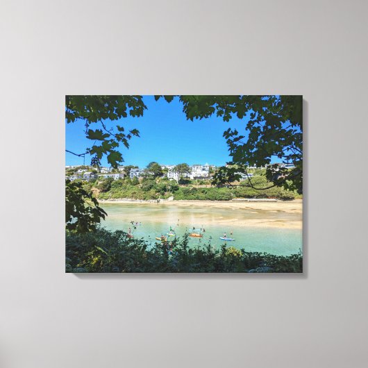 ザガンネルパドルボーダー キャンバスプリント (正面)