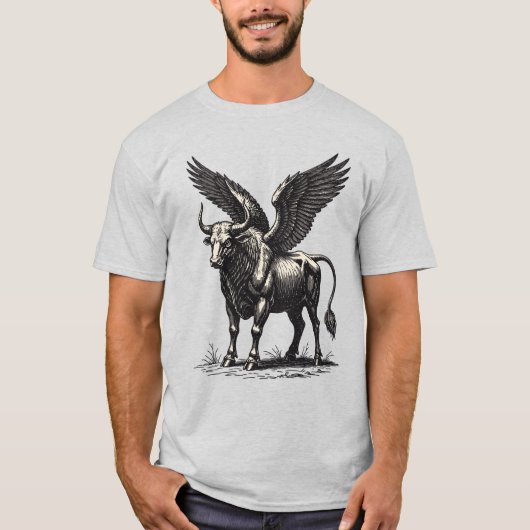 ザガン 翼の力 Tシャツ (正面)