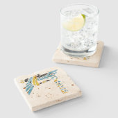 ザガーディアンイビス ストーンコースター (横)