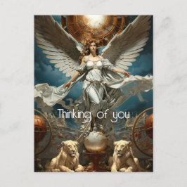 ザガーディアン・エンジェル絵画ズ ポストカード