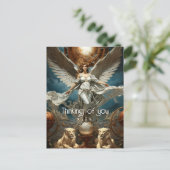 ザガーディアン・エンジェル絵画ズ ポストカード (スタンド正面)