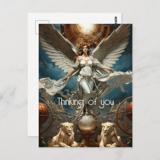 ザガーディアン・エンジェル絵画ズ ポストカード (正面/裏面)