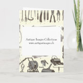 ザガーデナエレガントー – アンティークガーデンツール カード (裏面)