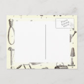 ザガーデナエレガントー – アンティークガーデンツール ポストカード (裏面)