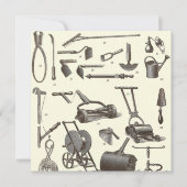 ザガーデナエレガントー – アンティークガーデンツール 招待状 (正面)