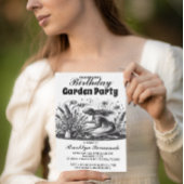 ザガーデナーズウィスパーパーティの招待状 ポストカード