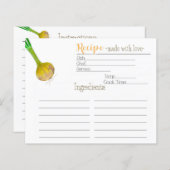 ザガーデナーズオニオンレシピ (正面/裏面)