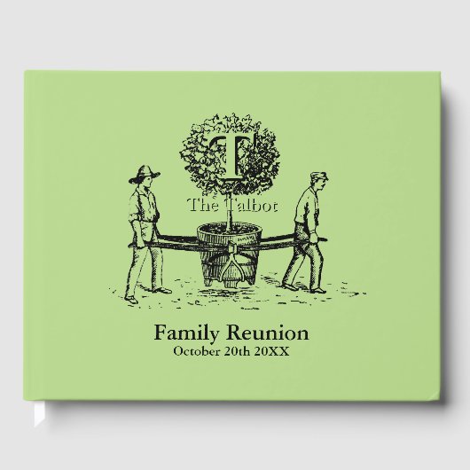 ザガーデナーズファミリー懇親会カスタムゲストブック ゲストブック (正面)