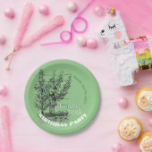 ザガーデナー70thバースデーパーティー紙プレート ペーパープレート (パーティー)