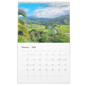 ザガーデンアイルオブカウアイ古代パラダイス カレンダー (2月 2026)