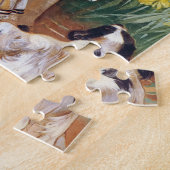 ザガーデンウォーク、1904年J. C. Leyendecker著 ジグソーパズル (側面)