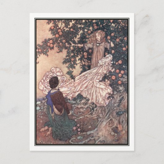 ザガーデンオブパラダイスバイエドモンドドゥラック ポストカード (正面)