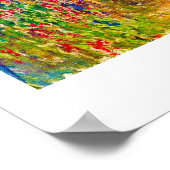 ザガーデンゲートアットヴェテウイルクロードモネ ポスター (角)