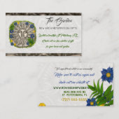 ザガーデンニューエイジフォークショップスモールビジネス 名刺 (正面/裏面)