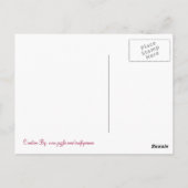 ザガーデンバズはがき ポストカード (裏面)