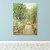 ザガーデンパス キャンバスプリント (インサイチュ (ウッドフロア))