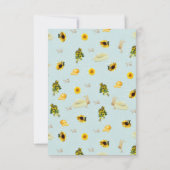 ザガーデンパーティー 出欠カード (裏面)