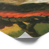 ザガーデンベンチジェームズティソファインアート ポスター (角)