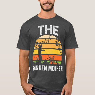 ザガーデンマザーおもしろい庭園愛好家または農家アウト Tシャツ