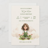 ザガーデンメイド誕生日招待状 招待状 (正面/裏面)