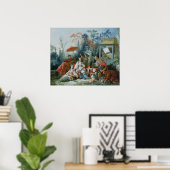 ザガーデン中国の、C.1742 ポスター (ホームオフィス)