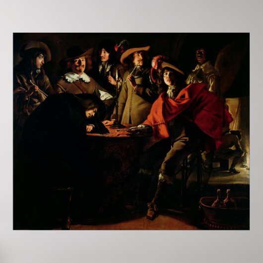 ザガード喫煙1643年 ポスター (正面)