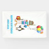 ザガールとペンギンのプールパーティー 横断幕 (横)