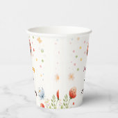 ザガールズラブバグピクニック水玉模様1st誕生日 紙コップ (右)