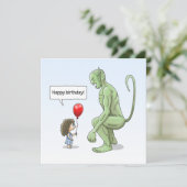 ザガール&ゴブリン誕生日カード カード (スタンド正面)