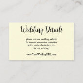 ザキスによるGustavクリムト、ヴィンテージアー結婚ト エンクロージャーカード (裏面)