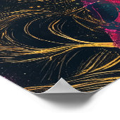 ザキスシテリアファンタジーアールヌーボー ポスター (角)