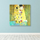 ザキスバイグスタフクリムト キャンバスプリント (インサイチュ (ウッドフロア))