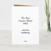 ザキスバイグスタフクリムト シーズンカード (裏面)