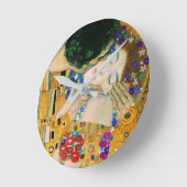 ザキスバイグスタフクリムト ラウンド壁時計 (傾斜)