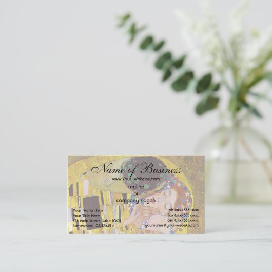 ザキスバイグスタフクリムト 名刺 (スタンド正面)