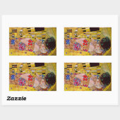 ザキスバイグスタフクリムト 長方形シール (シート)