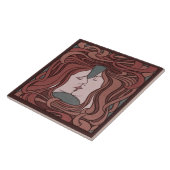 ザキスピーターベーレンスアールヌーボーアールデコセラミ タイル (側面)