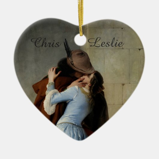 ザキス/イルバシオカスタムウェディングオーナメント セラミックオーナメント (正面)